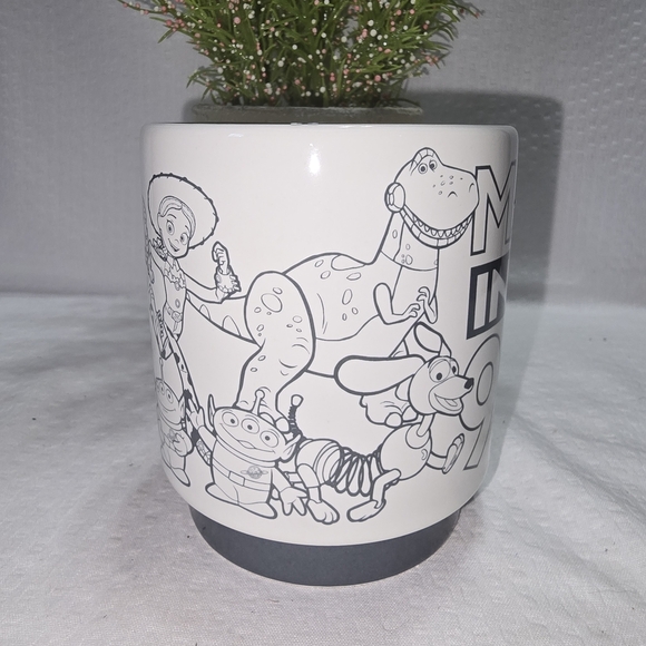 Disney White and Gray "Made In The 90's" Mug. Euc - Picture 2 of 6
